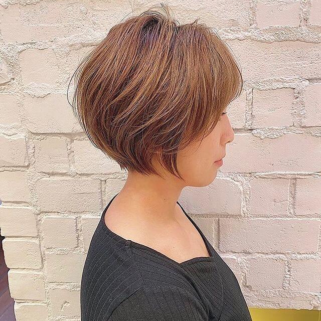 ヘアカットした河合選手